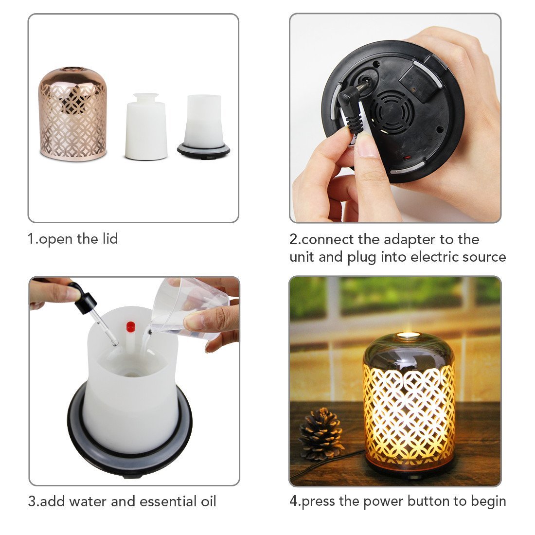 Luxury Glass Oil Diffuser