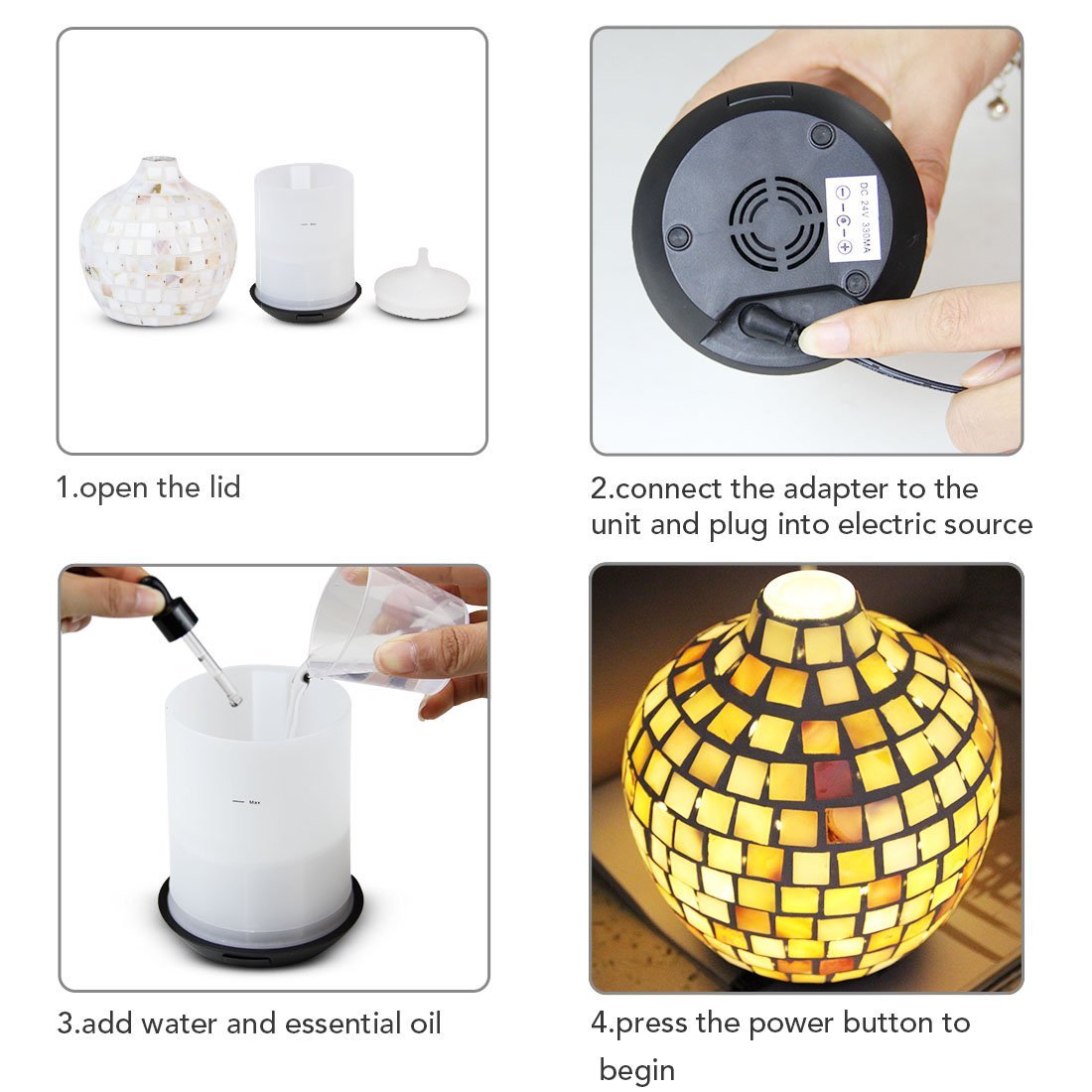 Mosaic Oil Diffuser