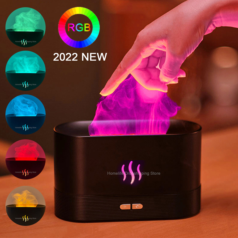 Colorful Flame Oil Diffuser